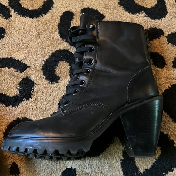 Kelsi Dagger Breda Combat Boots - Picture 5 of 6